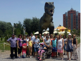 Korisnici Dnevnog boravka iz Subotišta na izletu u Novom Sadu